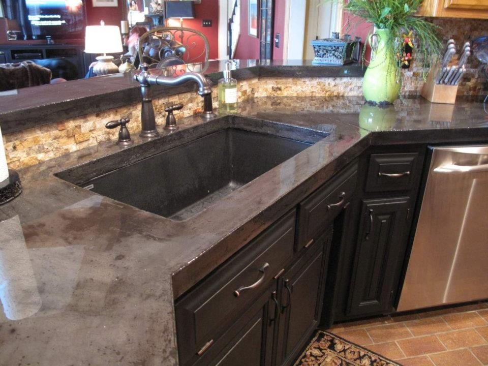 How To Pour And Install Concrete Countertops In Your Kitchen
